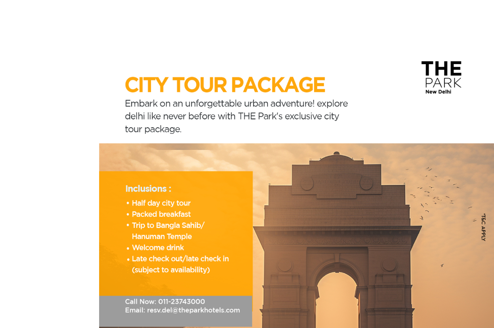 City Tour Package