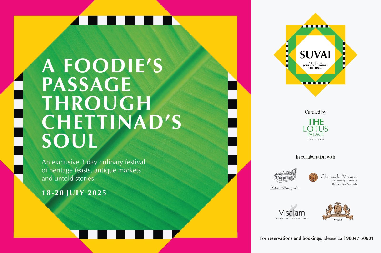 Suvai - A three-day exploration of Chettinad’s cuisine, culture and legacy