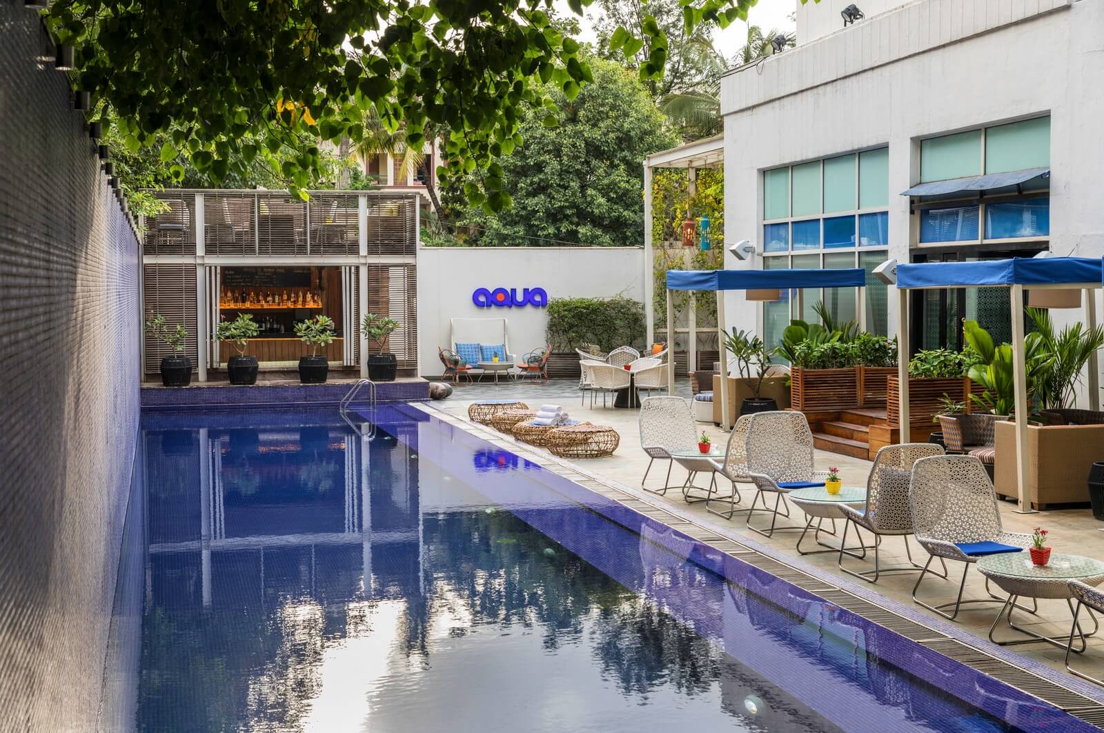 Aqua Poolside Lounge at The Park Hotels Bangalore