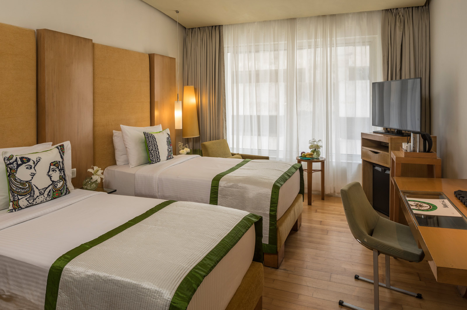 Twin Bed Deluxe Room at The Park Hotels Chennai