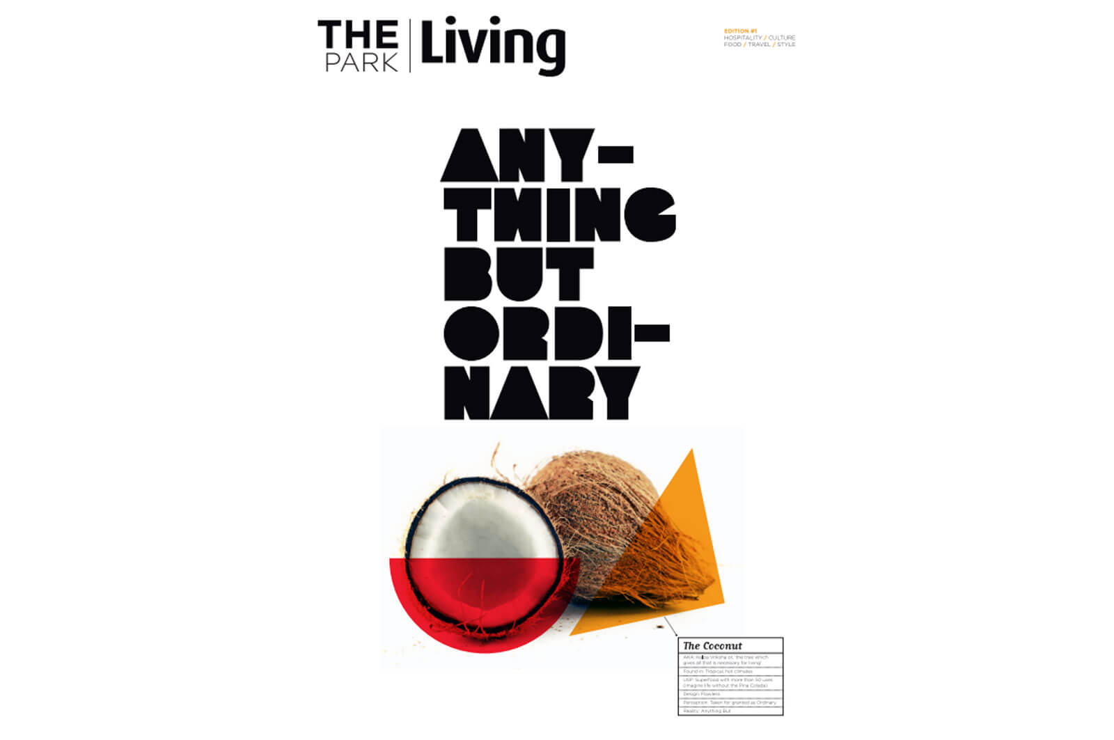 The Park Living Magazine Edition 01