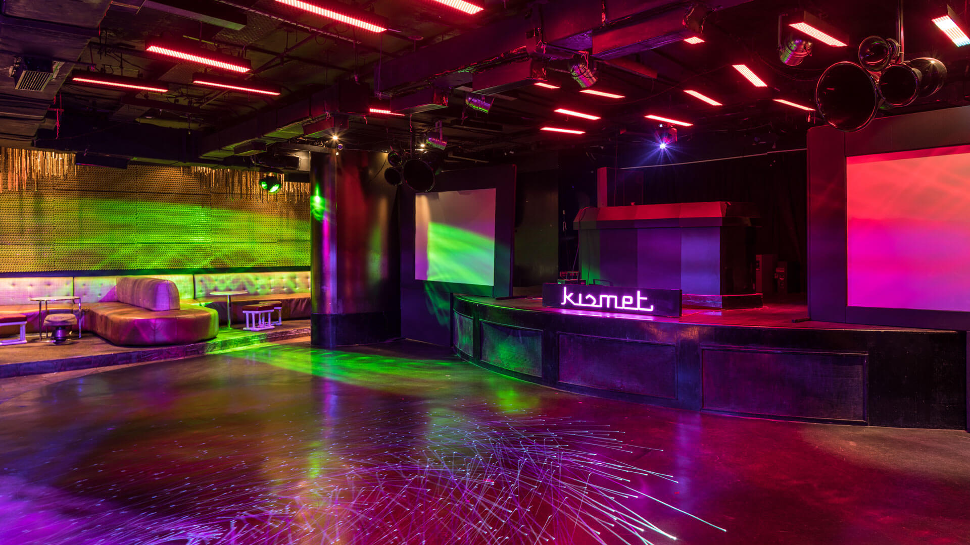 Dancing Floor at Kismet Club and Bar