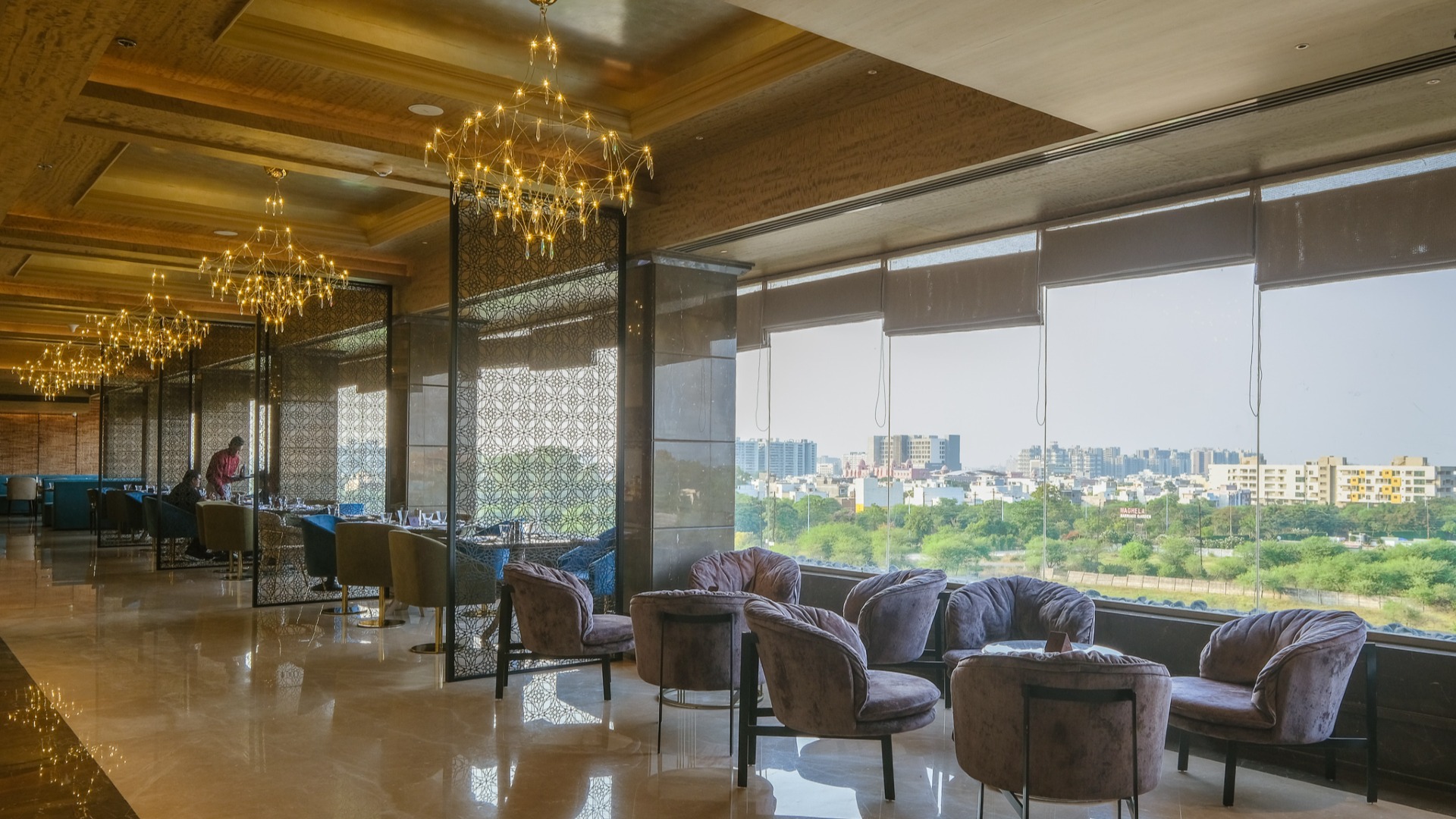 Dining Area at Epicentre Restaurant