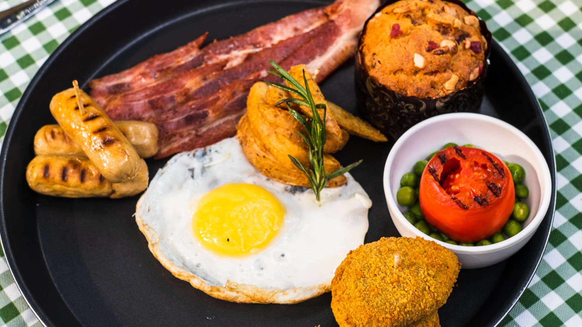 Close Up of delicious breakfast at The Denmark Tavern