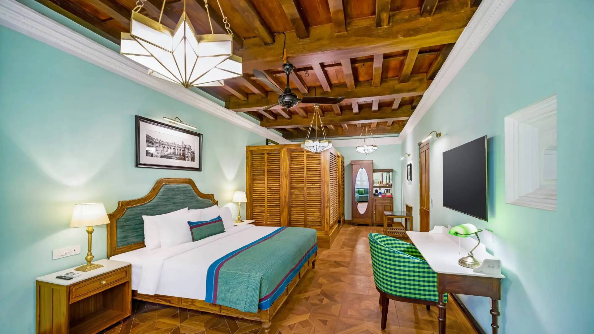 The Lotus Palace Chettinad - Luxury Courtyard View Room